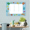 EDU dry-erase board for writing practice - Ideal for a child\'s room with light walls and colorful accents.