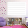 EDU five-line whiteboard 001 - Decorated in a children\'s room with light-colored walls and colorful dots.