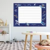 EDU five-line whiteboard 013 - Decorated in a children\'s room with light-colored walls and a carpeted floor.