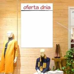 Dry-erase board 017 in a modern setting, perfect for office or creative space, with a marker included.