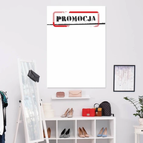 Dry-erase board 027 in a modern living room, perfect for jotting down ideas and organizing tasks.