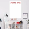 Magnetic whiteboard 017 daily deal - Styled in a modern interior with light-colored walls.