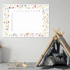 Magnetic dry-erase multiplication table 034 - Features colorful letters and numbers on a white background.