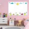 Dry-erase board 003 - Styled in a children\'s room with pink walls, white furniture, and light accents.
