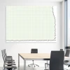 Dry-erase board 01X 110 sheet - Office setup with light walls and modern gray furniture.
