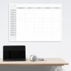 Weekly planner dry-erase board 299 Polish version - Office setup. Bright walls, minimalist furniture.