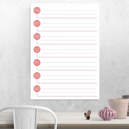 Planner Weekly Dry-Erase Board 292