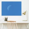 Moon dry-erase board 232 - Features a crescent moon design on a blue background.