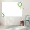 Dry-erase board 01X 052 abstract design - Styled in a bright room with white walls and wooden flooring.