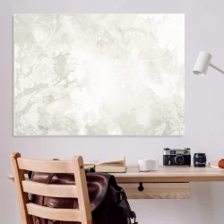 Dry-erase board 01X 079 floral - Graphic design in shades of gray with subtle, abstract patterns.