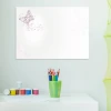 Dry-erase board 01X 081 butterfly - Graphic design featuring a butterfly with delicate lines and floral elements on a white background.
