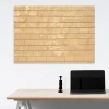 Dry-erase board 168 bricks - Office setup with light-colored walls and minimalist furniture.