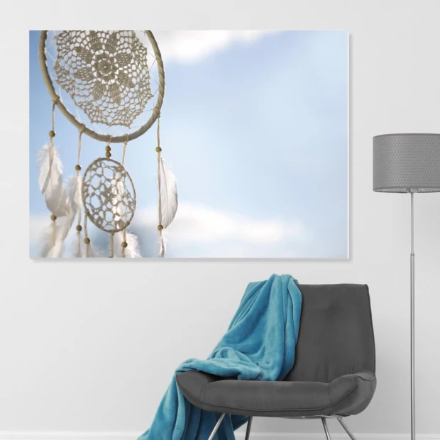 Dream catcher whiteboard 285 - Modern office setup with light-colored walls and minimalist furniture.
