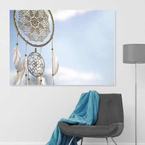 Dream catcher whiteboard 285 - Modern office setup with light-colored walls and minimalist furniture.