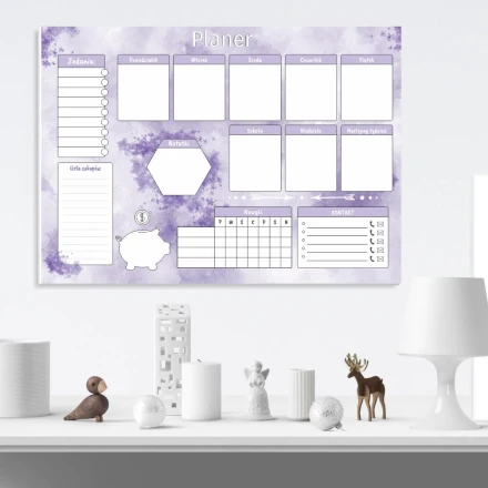 Dry-Erase Board Weekly Planner 420