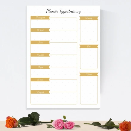 Dry-Erase Board Weekly Planner 408