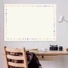Dry-erase board patterns 488 - Colorful shapes like arrows and triangles on a white background.