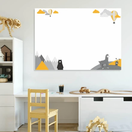 Dry-Erase Board For Children, Alpaca, Bear 377