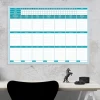 Magnetic dry-erase fitness graphic board 258 - Features rectangular fields for data entry.