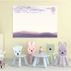 Dry erase magnetic board for kids with balloon design, perfect for bright children\'s room decor.