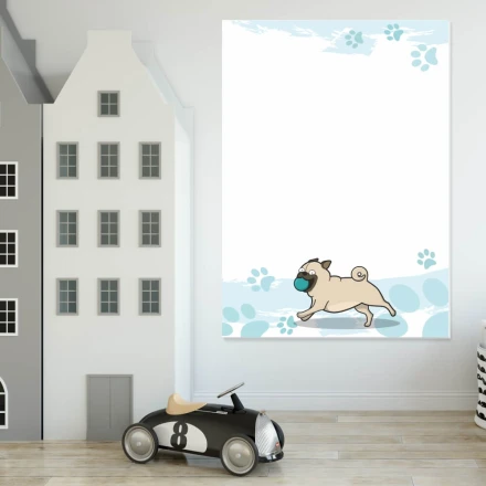 Dry Erase Magnetic Whiteboard For Childrens Dog 529