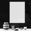Magnetic dry-erase weekly planner 425 - Modern interior design with dark walls and monochrome accents.