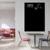 Chalkboard coffee 049 - Café decor with light walls and wooden furniture.