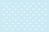 Kids\' wallpaper clouds 044 - Graphic design. Blue background with white clouds in a regular pattern.