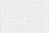 Hexagon wall wallpaper 055 - Graphic pattern with repeating hexagons on a white background.