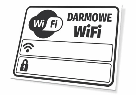 Information Sign Free Wifi
