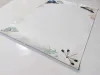 Magnetic dry-erase board for kids featuring butterflies on a white background.