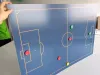magnetic whiteboard with a tactical football field design, size 90x60cm