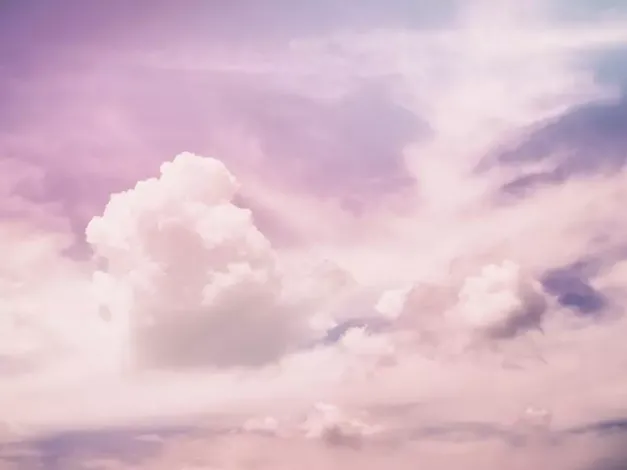 Custom laminated latex wallpaper FP 5359, size 360x250 cm - Graphic design. Clouds on a background.