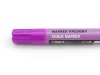 Toma TO-292 chalk marker in various colors - Purple with label, featuring a graphic design.