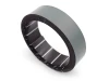 Magnetic tape 15mmx1m - Graphic design. Rectangular tape with a smooth gray-black surface.
