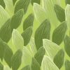 Green Leaves Wallpaper 0218 - Graphic pattern with leaves in various shades of green arranged in a regular design.