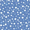Water Drops Wallpaper 0255 - Graphic design with a blue background and white circular shapes in various sizes.