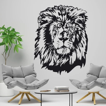 Painting Stencil Lion 0808