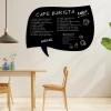 Magnetic chalkboard Menu 405 - Café decor with light-colored walls and wooden furniture.