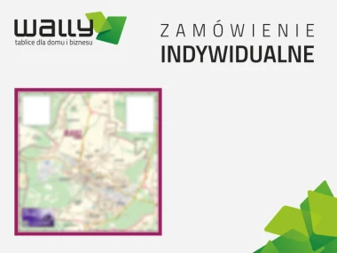 Custom print per client specifications (1 piece) - Graphic design. Map with clear contours and labels.