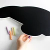 Chalkboard for kids in car shape 224 - Features rounded edges and a fun graphic design.