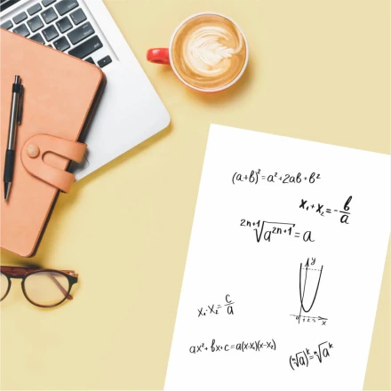 A4 Dry-Erase Self-Adhesive Film with Reusable Application