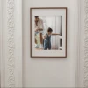 Photo poster 70x100 cm - Bright room arrangement with walls in shades of white and beige.