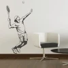 Tennis painting template 1171 - Room setup with light-colored walls and modern minimalist furniture.