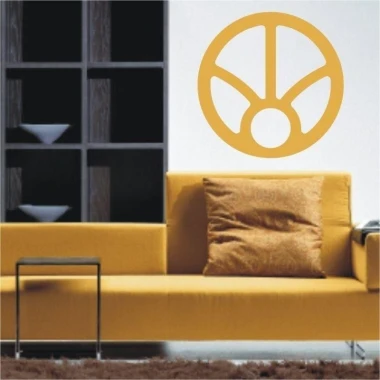 Stylish klasik 278 painting template in a warm shade, adding character to modern interiors.