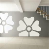 Stylish Classic 417 sticker with floral design perfect for brightening up a modern living room.