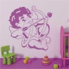 Charming pastel pink cupid, perfect for a child\'s room, adding magic and joy to any space.