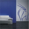 Stylish Animals sticker 21 for a modern interior, perfect for enlivening a minimalist living room.