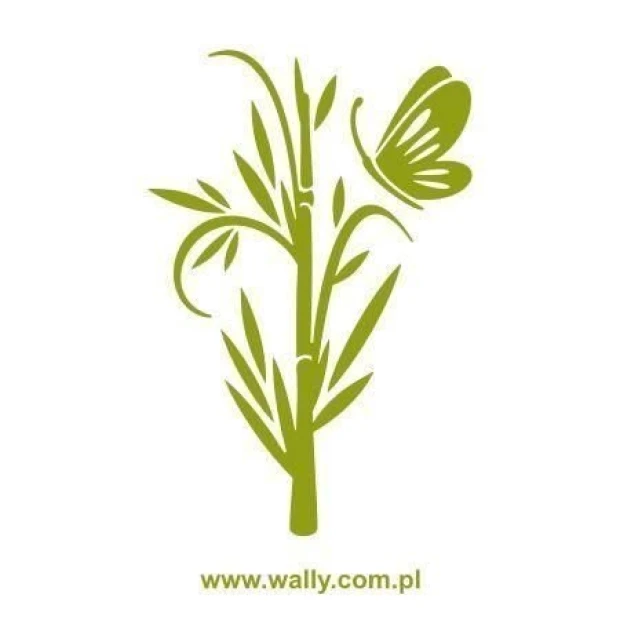 Bamboo butterfly 1315 in a fresh green shade perfectly enlivens a space in a modern interior.