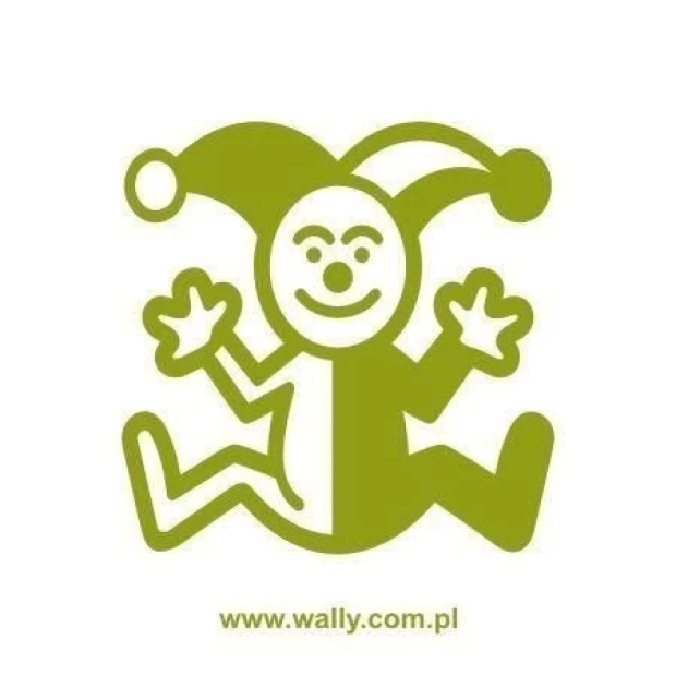 Joyful jumpsuit in vibrant green, perfect for decorating a child\'s room.